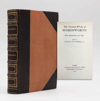 The Poetical Works of Wordsworth. With Introduction and Notes. Edited by Thomas Hutchinson