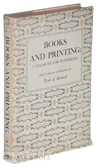 image of BOOKS AND PRINTING, A TREASURY FOR TYPOPHILES