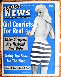 image of Seeing Eye Shoe for the Blind. Article in Inside News. the Lowdown Around the World, Jan. 28, 1968. (Sleaze Newspaper).