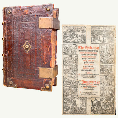 [Matthew's Tyndale Bible] The Byble, that is to say all the holy Scripture: In which are contayned the Olde and New Testamente, truly and purely translated into English, and nowe lately with greate industry and diligence recognised.