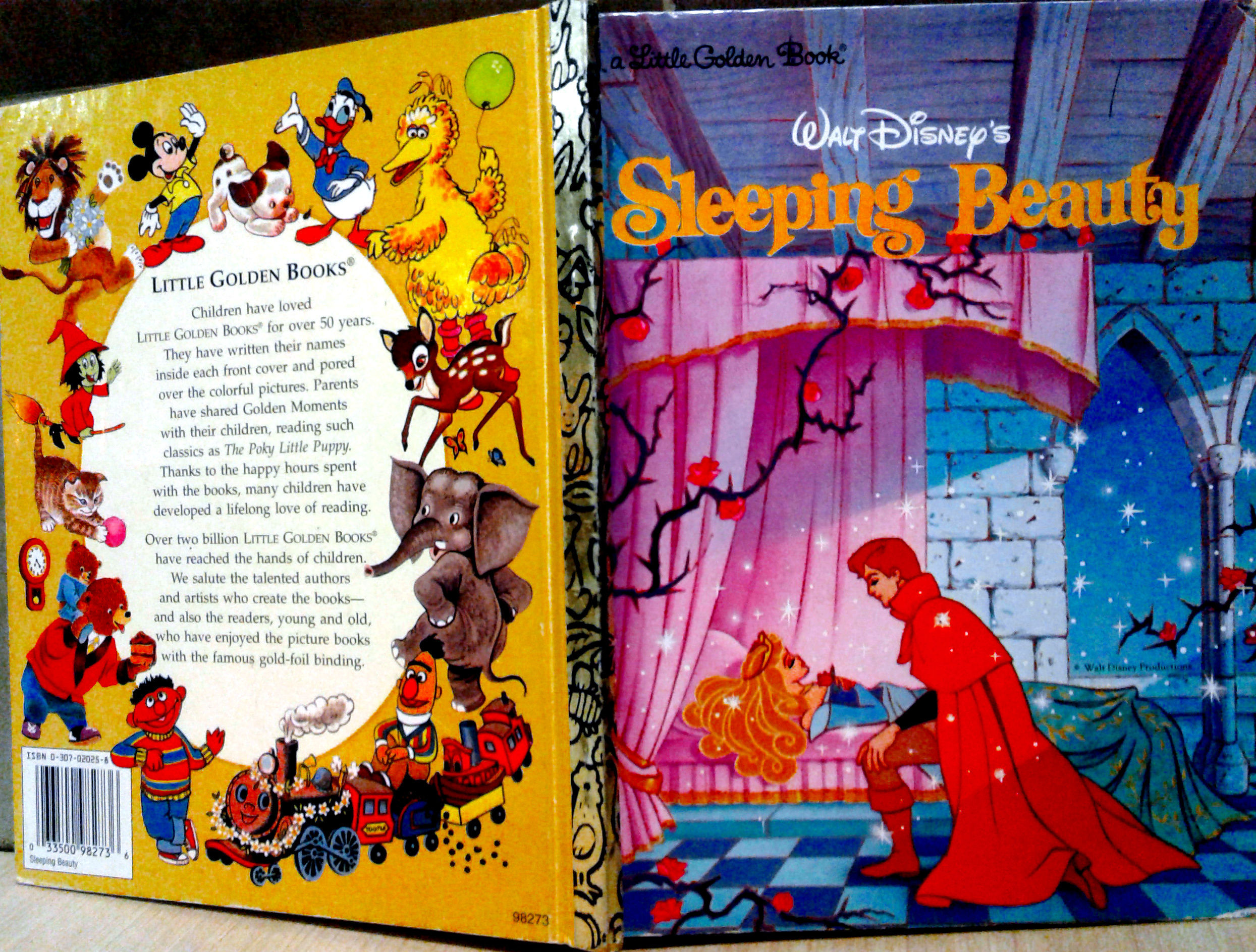 walt disney's sleeping beauty book