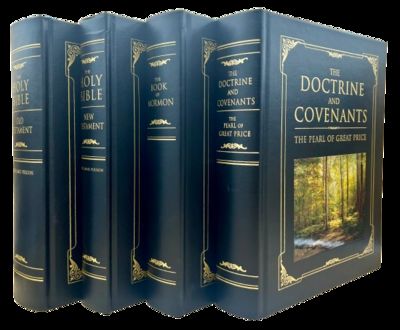 The Holy Bible - Old Testament; The Holy Bible - New Testament; The Book of Mormon; The Doctrine and Covenants / The Pearl of Great Price (4 volumes)