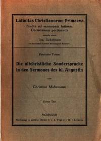 Die altchristliche Sondersprache in den Sermones…