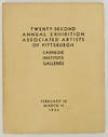 Associated Artists of Pittsburgh: Twenty Second Annual Exhibition