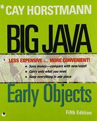 image of Big Java: Early Objects