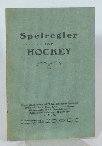 Spelregler för hockey. Med tillåtelse af The…