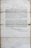 Printed Circular Letter Concerning the Nomination of Stephen Van Rensselaer and James Watson as the Federal Republican Candidates in the New York State Gubernatorial Election of 1801