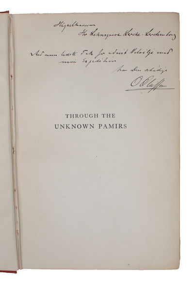 Through the unknown Pamirs. The Second Danish Pamir Exoedition 1898-99. With Maps and numerous Illustrations. (photo 3)
