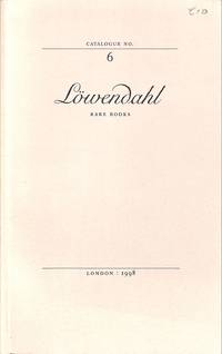 Catalogue 6/1998: a Selection of Interesting Books on Various Subjects. by BJÖRN - RARE BOOKS - LONDON LÖWENDAHL - 1998 - from Frits Knuf Antiquarian Books (SKU: 72064)