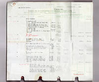 image of M. D. Green Lumber Co. (Auburn, NY) Vintage 1925 Invoice and Receipt. Commercial Ephemera