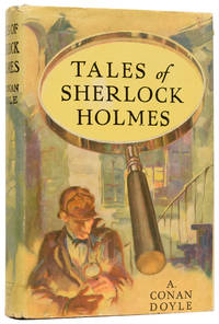 cover of Tales of Sherlock Holmes. A Study in Scarlet; The Sign of the Four; A Scandal in Bohemia; A Case of Identity