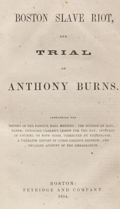 Boston Slave Riot