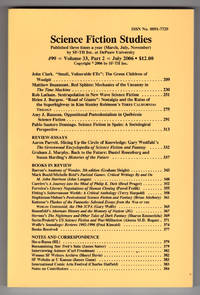 image of Six Issues of Science Fiction Studies. (1989-2007)