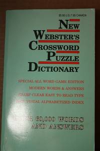 Webster&#039;s Crossword Puzzle Dictionary by Vidyadhar, I. & K. Lee - 1991