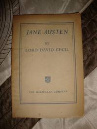 Jane Austen by Lord David Cecil - 1936