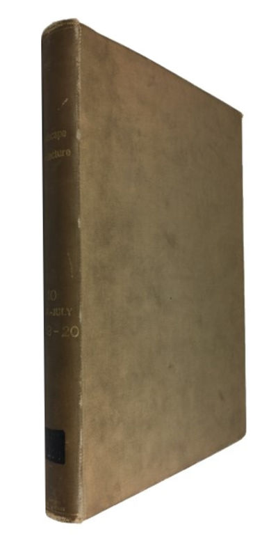 Landscape Architecture: A Quarterly Magazine, Volume 9, Nos. 1-4 (October, 1918-July, 1919)