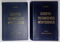image of Schiffstechnisches Wörterbuch. Deutsch-Englisch; Englisch-Deutsch, 2 Vols