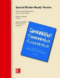 image of Looseleaf for A First Look at Communication Theory