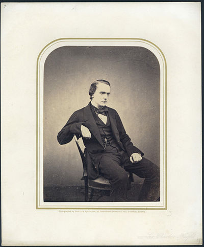 Portrait photograph by Maull & Polyblank