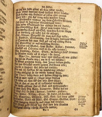 Åtskilliga poetiska skriffter: bestående uti Guds werck och hwila, Thet öpna, Tilslutna, och Återwundna paradiset, jämte Salomons wishet och härlighet... nu åter, effter mångas åstundan, här sammanfogade med thess Emblematibus Lincopiensibus, . . . (photo 3)