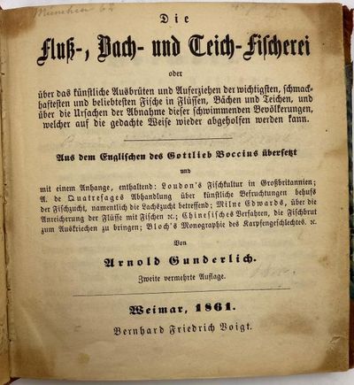 Die Fluß-, Bach- und Teich-Fischerei oder über…