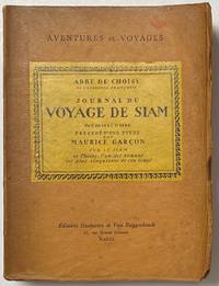 Journal du voyage de Siam: fait en 1685 & 1686