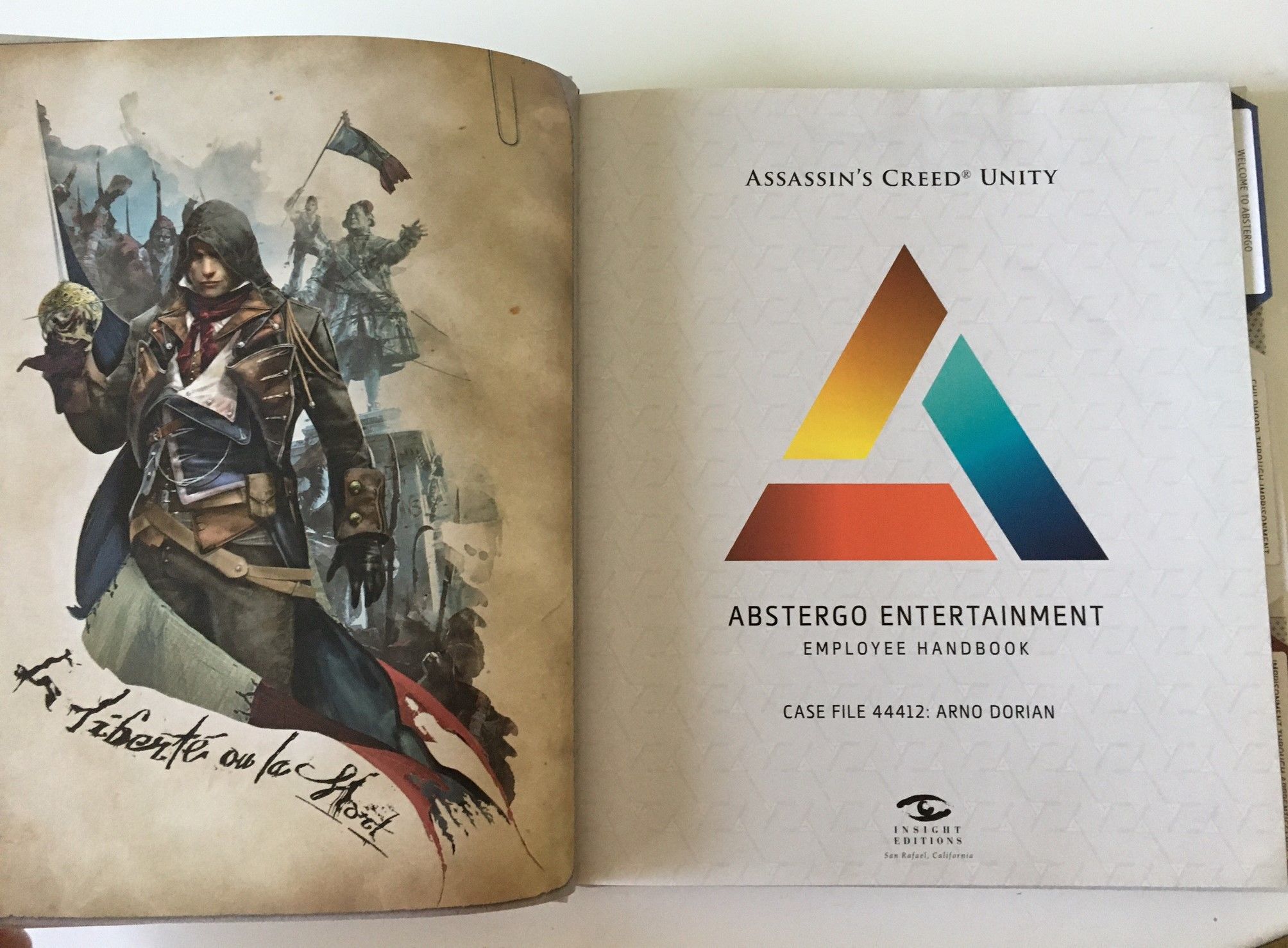 BIBLIO | Assassin's Creed Unity Abstergo Entertainment: Employee ...