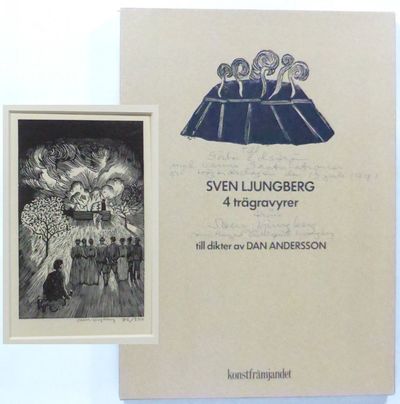 4 trägravyrer till dikter av Dan Andersson.
