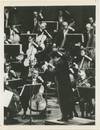 Original photograph of Zubin Mehta conducting the Los Angeles Philharmonic, 1967