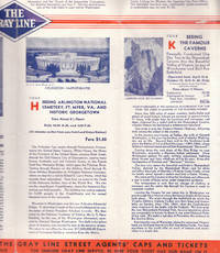 image of Seeing Washington the Gray Line Travel Brochure