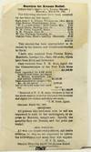 [AMERICANA] [KANSAS] [SMALL BROADSIDE] RECEIPTS FOR KANSAS RELIEF