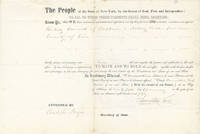 cover of Printed Document Signed