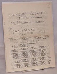 image of Equalitarian bulletin no. 39. June 1948