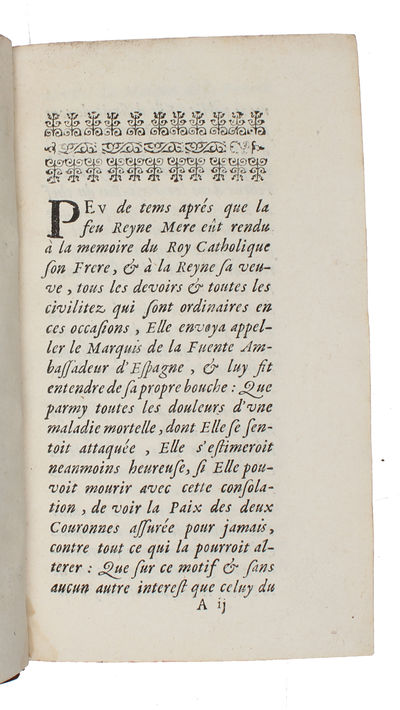 Traité des droits de la reyne tres-chrétienne, sur divers Etats de la monarchie d'Espagne. (photo 3)
