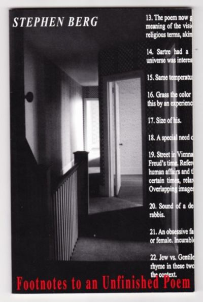 FOOTNOTES TO AN UNFINISHED POEM
