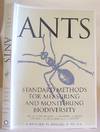 Ants - Standard Methods For Measuring And Monitoring Biodiversity