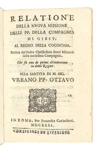 Relatione della nuova Missione delli Padri della Compagnia di Giesù, al regno della Cocincina