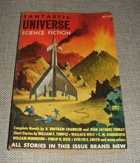 Fantastic Universe Science Fiction October-November 1953 Volume 1 Number 3 by Edited by Sam Merwin, Jr. with stories by Philip K. Dick , A. bertram Chandler , William F. Temple , C. M. Kornbluth and others - 1953