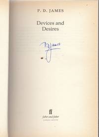 Devices and Desires (true first edition, signed by the author)