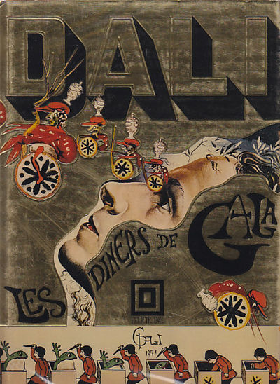 Salvador Dali's Cookbook with original photographs laid-in, First