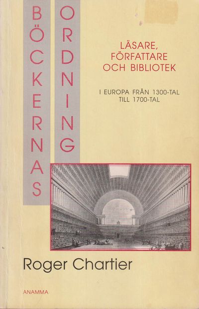 Böckernas ordning. Läsare, författare och…
