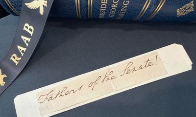 A Lost and Fascinating Fragment from the Hand of George Washington, Attesting to the Roman Influence on the Founding Fathers