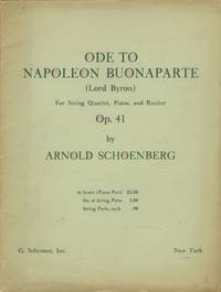 [Op. 41]. Ode to Napoleon Bonaparte [Full score]