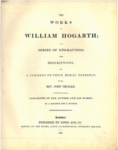 The works of William Hogarth; in a series of…