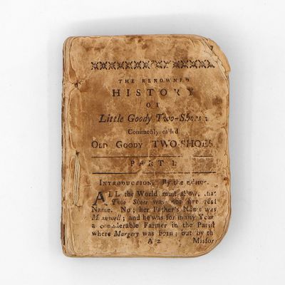 [The History of little Goody Two-Shoes; otherwise called, Mrs. Margery Two-Shoes]
