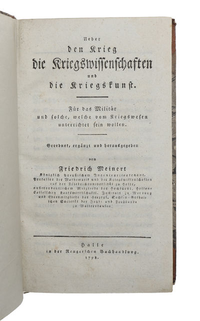 Ueber den Krieg die Kriegswissenschaften und die…