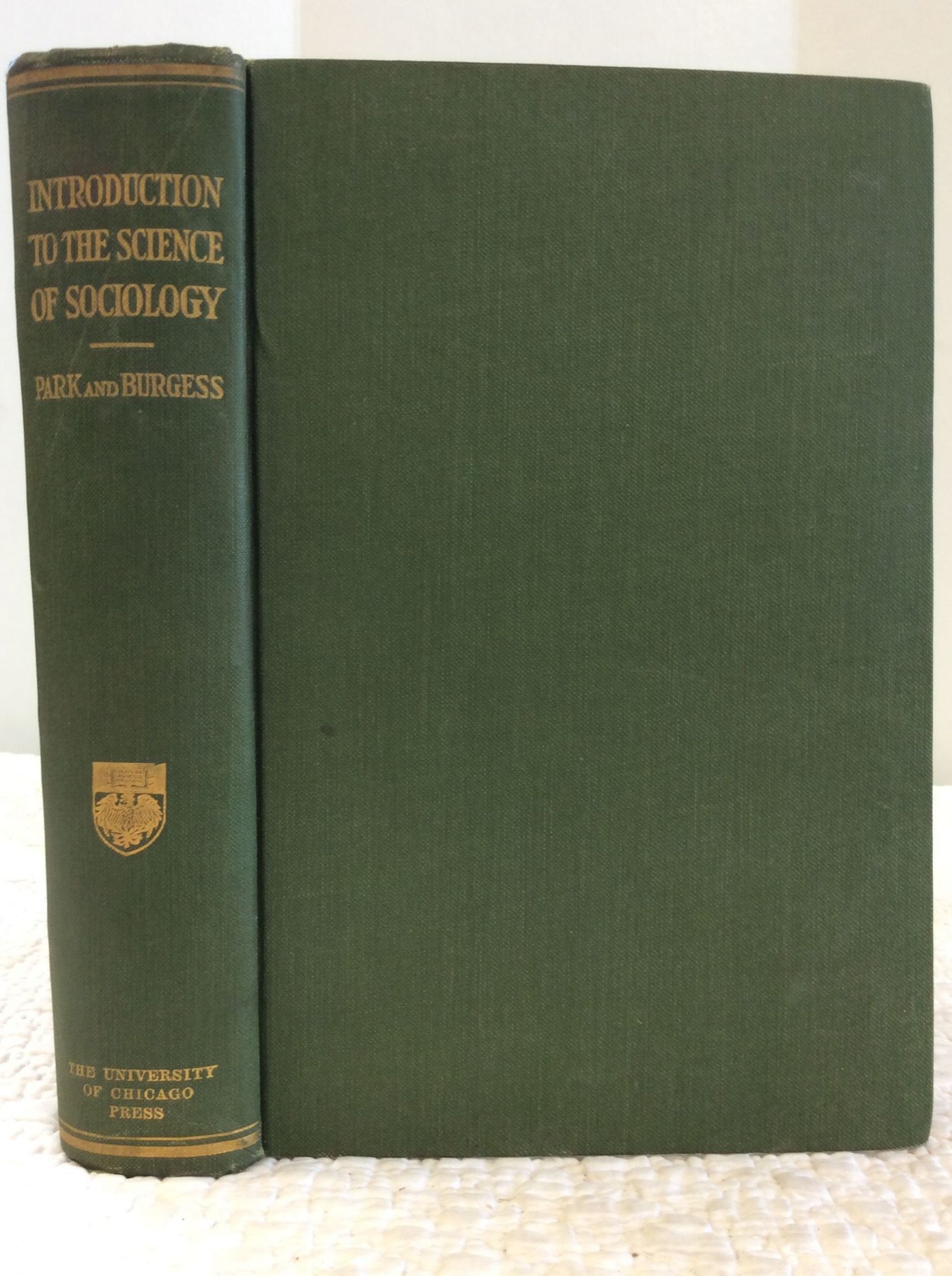 INTRODUCTION TO THE SCIENCE OF SOCIOLOGY
