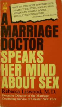 A Marriage Doctor Speaks Her Mind About Sex