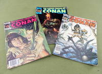 Savage Sword of Conan the Barbarian: 3 Magazine Lot (141 161 175) by Robert E. Howard - 1980s