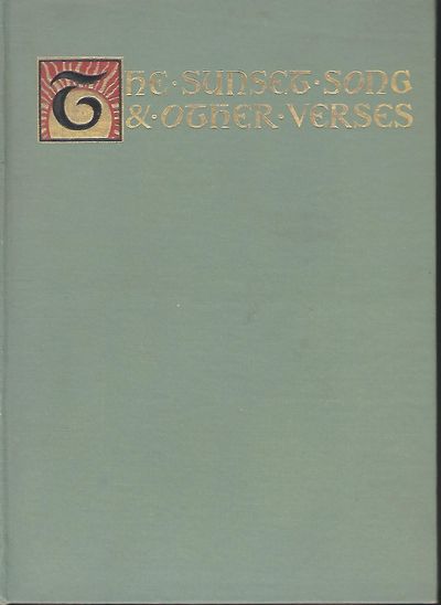 THE SUNSET-SONG AND OTHER VERSES